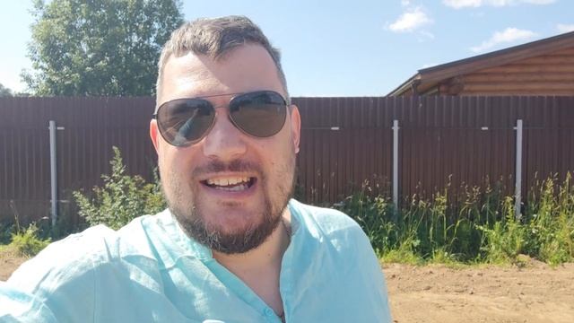 МУТНЫЕ ДЕЛИШКИ НА УЧАСТКЕ / Начинаем строить мастерскую. Плита фундамента смотреть онлайн