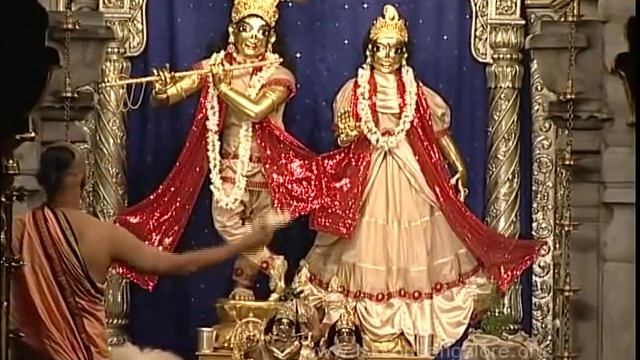 Mangala Arati at ISKCON