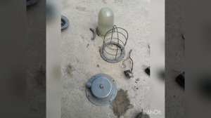 Реставрация светильника СССР