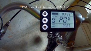 Ebike S866 LCD Display Settings Parameters with Brainpower Controller