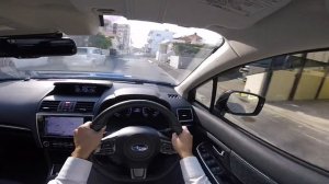 スバル レヴォーグ 1.6GT EyeSight V-SPORT 市街地試乗 SUBARU LEVORG POV Test Drive【車載動画#81】