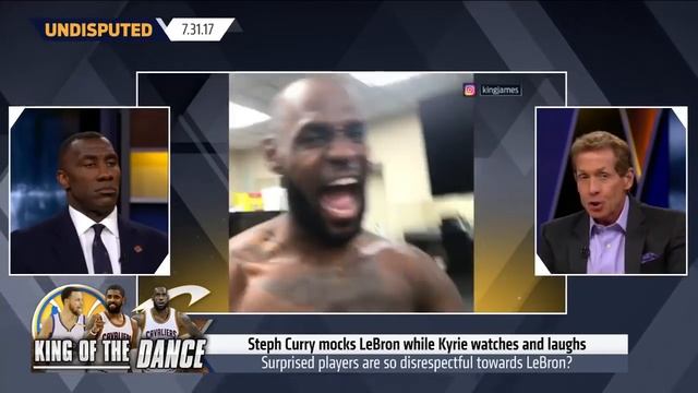 Steph Curry mocked LeBron while Kyrie Irving watched - Skip and Shannon react | UNDISPUTED смотреть онлайн