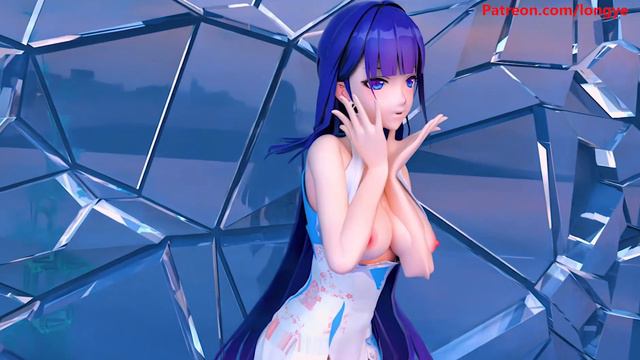 Mei heart attack MMD AOA mmdr18 芽衣 dance r18mmd