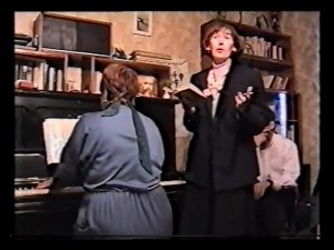 "Напоминание" (запись 1996 г.). Поет Людмила Титова, аккомпанирует Лидия Васильева.