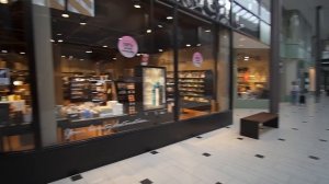 Sweden, Stockholm, Solna Centrum, 4X escalator, KONE elevator ride