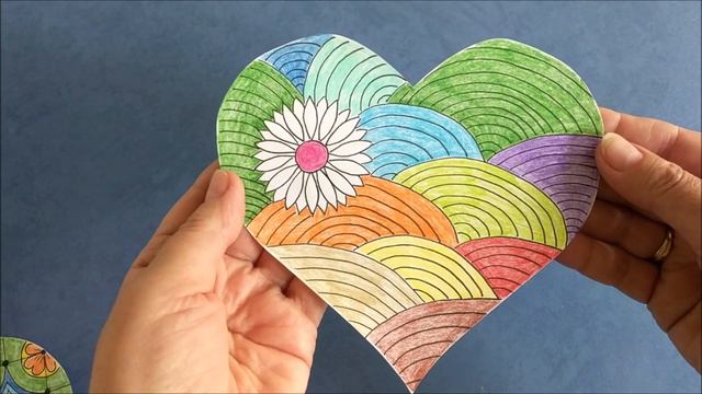 Простые рисунки | Сердечки на день святого Валентина | Pencil drawings of hearts