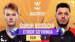 [UZ] 2024 PMWC x EWC | Guruh bosqichi Kun 2 | PUBG MOBILE WORLD CUP x ESPORTS WORLD CUP