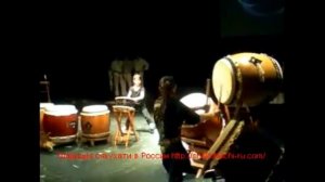 Японские барабаны , тайко