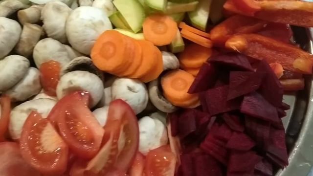 Маринованные овощи в соевом соусе, запеченные в духовке ! Вы ещё не пробовали? Срочно готовим! смотреть онлайн