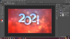 Create Happy New Year 2021 Wallpaper/Card/Poster Design in Photoshop - Photoshop Tutorial | 2021 |