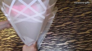 как сделать букет how to make bouquet #atlaslent gül buketinin bağlanması #bouquet