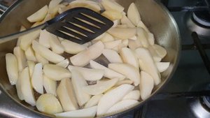 Жареная картошка с мясом. Вкусный рецепт!!!