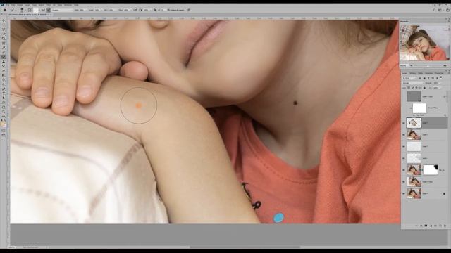 11. Photoshop. Редактирование фото. Легкая ретушь.