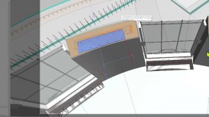 армирование ревит колонны с утеплением и водостоком