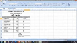 ಡಾಟಾ ಎಂಟ್ರಿ ಆಪರೇಟರ GST ಬಿಲ್ ಹೇಗೆ ಮಾಡುತ್ತಾರೆ? How To Entry Bill in Microsoft Excel | Billing in Exce