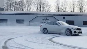 Bmw 330i 350Hp stage 2 G20 - Brutal Snow Drifting, Accelerate & Exhaust