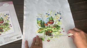 Вышивка крестом / Финиш /Летние зарисовки  от Чудесной иглы