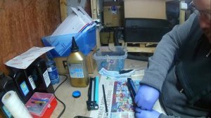 Заправка картриджа HP 203a (color)