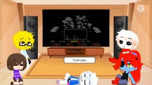 Undertale react to Time Paradox Sans Fight (Req)