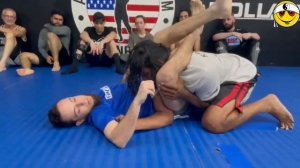 Pressure Point Knockout/Triangle Choke Escape by Bruce Iron Lion