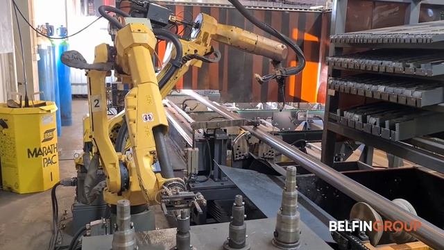Роботизированное производство труб Пожаротушения