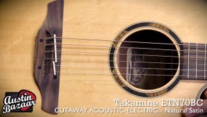 Takamine ETN70BC OM Acoustic-Electric Guitar Demo - Brad Davis