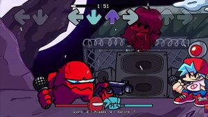 FNF AMONG US V4 REMASTERED INTRO WITH WEEK 1 RED WITH FULL SONG AND CUTSENCES