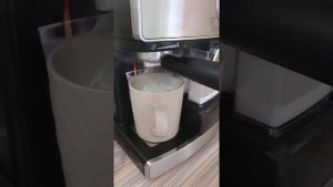 Кофе лате в кофемашине Vitek. Как приготовить лате.