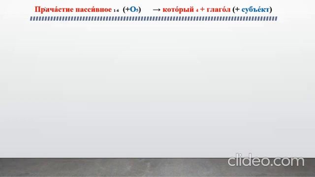 Passive participles. Past Tense. Пассивные причастия прошедшего времени смотреть онлайн