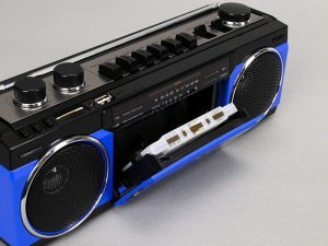 SANSUI Bluetooth SCR-B2 Blue Boombox USB SD card MP3 Japan Import произведён в Китае-новодел.