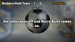 Huddersfield Town v Port Vale (Sat 07 January 2017 Match Summary)