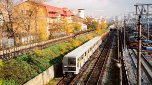 Вагон метро яуза на филёвской линии