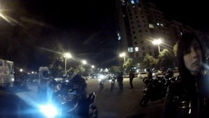 Девушка упала с мотоцикла ШОК!