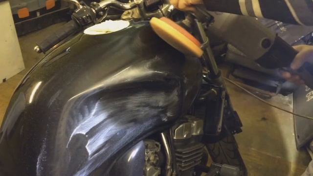 Полировка Honda CB 400 в Тольятти