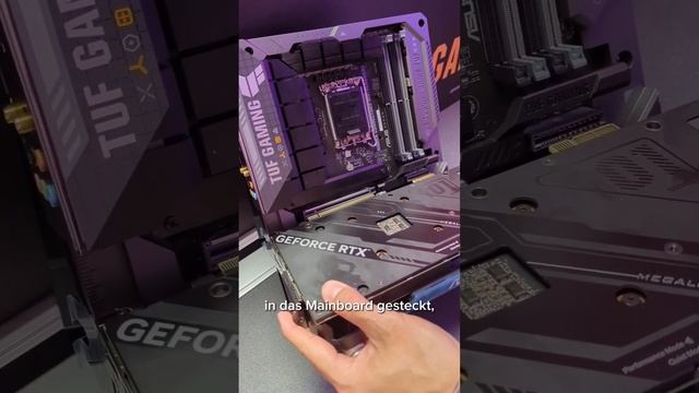 Kabellose Grafikkarte: Asus zeigt RTX 4070 Megalodon! Ist das die Zukunft? ?⚡ #gaming #asusrog