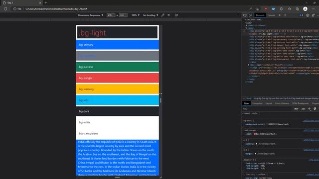How to develop a website with bootstrap Class 2