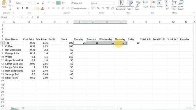 2 Spreadsheet Complete the sales data смотреть онлайн