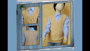 Безрукавка. Часть 1. Спинка.