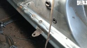 Замена порогов на Волге Сайбер