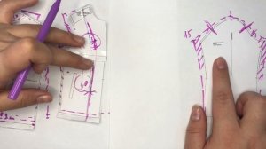 Кроим подкладку в куртку. Наглядная шпаргалка.