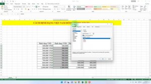 Cách Định Dạng Vnd Trong Excel