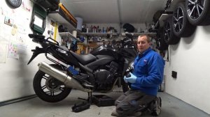 Замена масла на мотоцикле