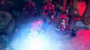 Blood Angels Assault Terminators VS Necrons【JOYTOY Warhammer 40K Stop Motion Animation】