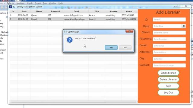 A Simple Library management system in JAVA смотреть онлайн