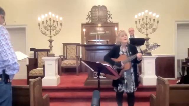 Jospel Shabbat Feb 28 2022 Temple Beth Elohim with Reb Cantor Lisa Levine and Andy Friedman. смотреть онлайн