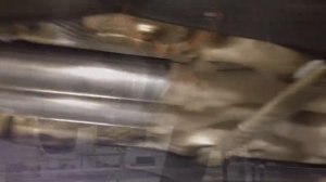 Mercedes-Benz CLS тюнинг выхлопа. Звук после удаления резонатора.