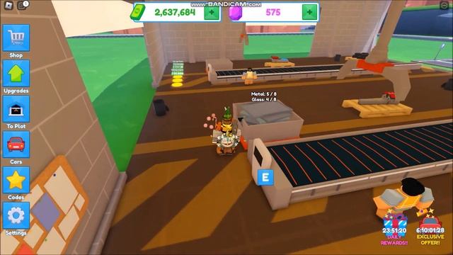 NEW UPDATE [CYBER] Car Factory Tycoon! ROBLOX | CODES | 19 FEBRUARY 2023 смотреть онлайн