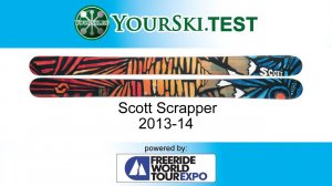 Тесты горных лыж для фрирайда Scott Scrapper Сезон 2013-2014