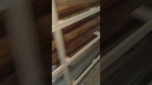 обрешётка под вагонку готова !