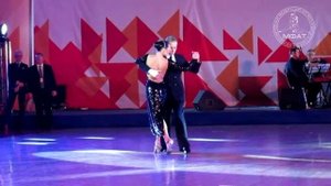 Аргентинское танго - Показательное выступление на 19-м Кубке СПАРТАКА